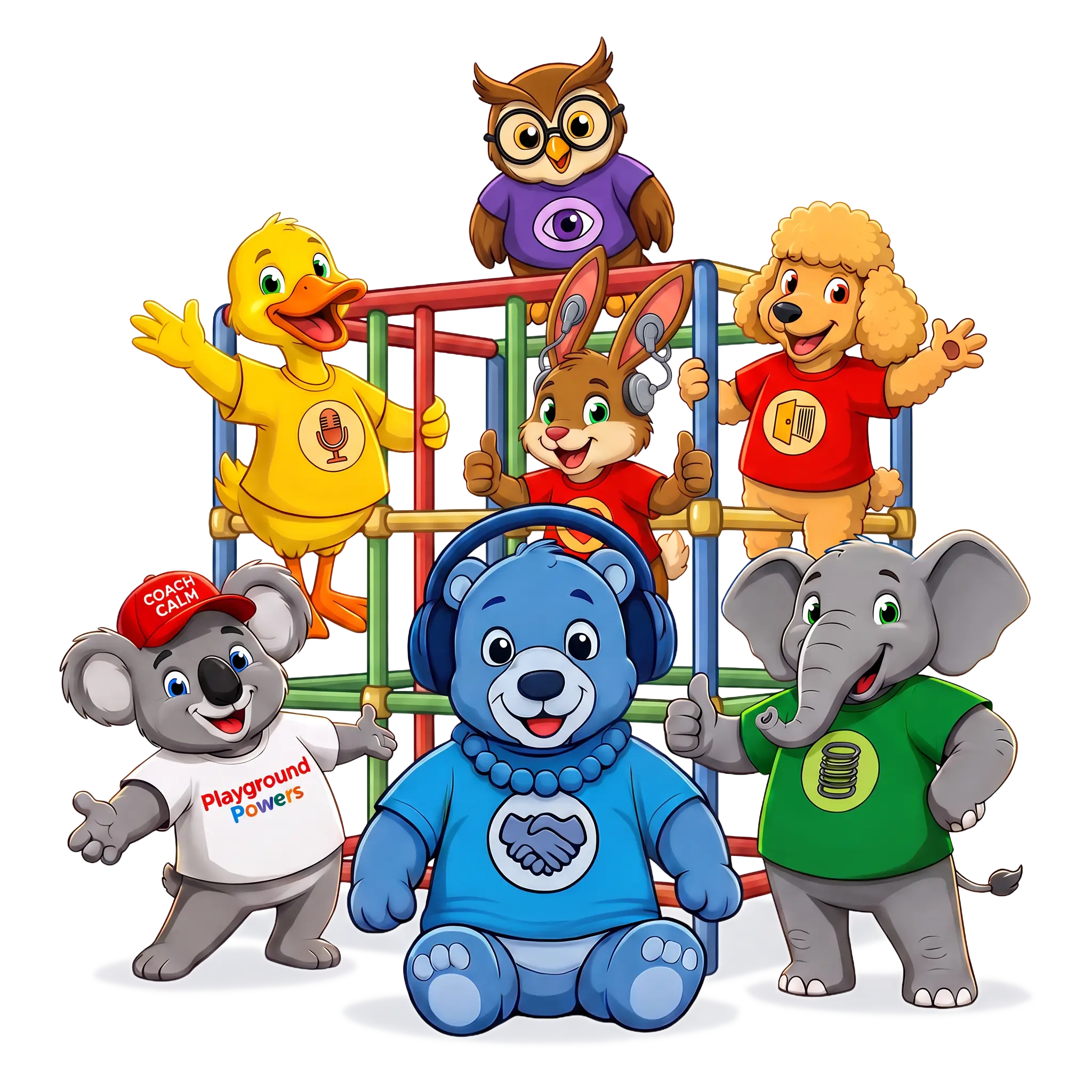 Playground Powers characters hero shot